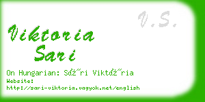 viktoria sari business card